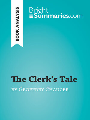 cover image of The Clerk's Tale by Geoffrey Chaucer (Book Analysis)